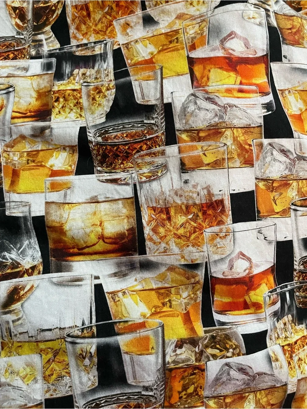 Upcycled T-Shirt Quilt or Throw Cocktail Theme